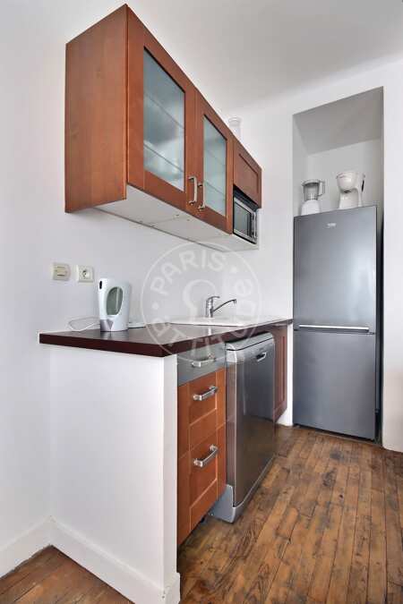 Küche Möblierte wohnung - 54m²  - 1 Zimmer - Arc de Triomphe - Paris
