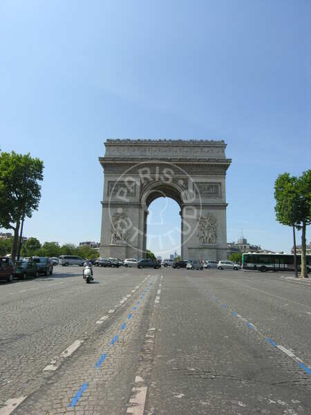 undefined Möblierte wohnung - 54m²  - 1 Zimmer - Arc de Triomphe - Paris