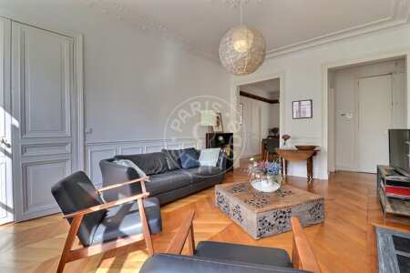 Sala Apartamento mobilado - 96m²  - 3 quartos - Invalides - Paris