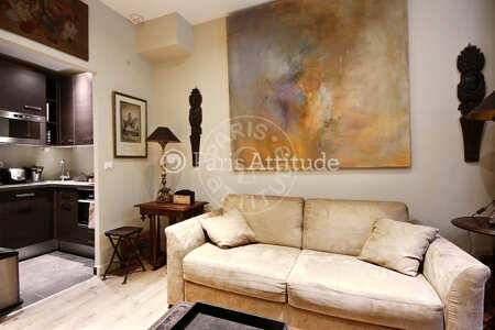 Sala Studio mobilado - 38m²  - Invalides - Paris