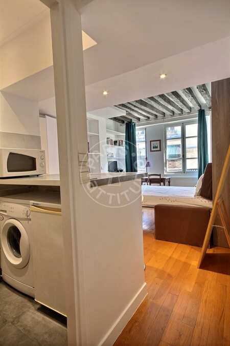 Entrada Estudio amueblado - 24m²  - Ile Saint-Louis - París