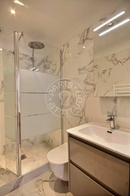 Baño Estudio amueblado - 24m²  - Ile Saint-Louis - París