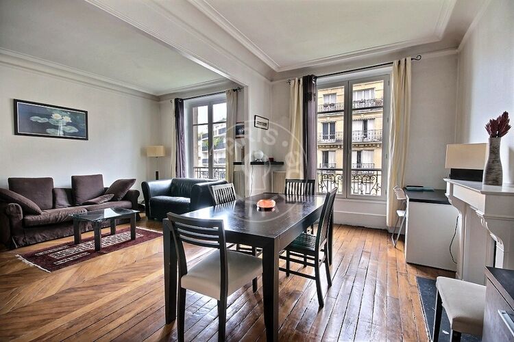 Salon - 1 chambre meublé - Paris 75004 - 7291