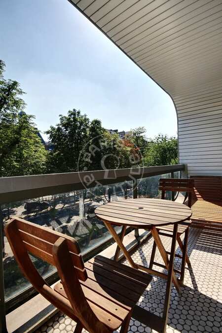 Varanda Studio mobilado - 30m²  - Rue de la Pompe - Paris