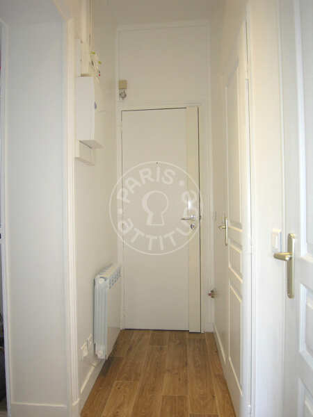 Entrada Apartamento mobilado - 33m²  - 1 quarto - Commerce - Paris