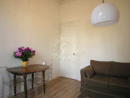 Sala Apartamento mobilado - 33m²  - 1 quarto - Commerce - Paris