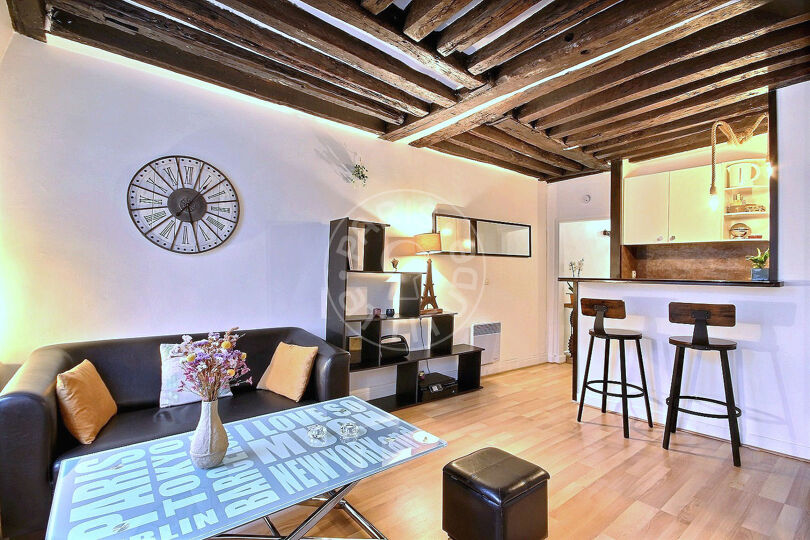 Furnished studio - Paris 75002 - 7330