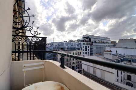 Balcon Appartement meublé - 48m²  - 1 chambre - Miromesnil - Paris