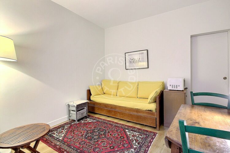 Living room - Furnished studio - Paris 75005 - 7356