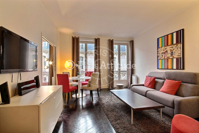 Furnished 2 bedrooms - Paris 75016 - 7379