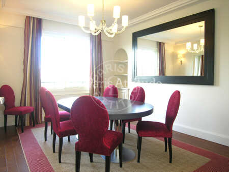 Salle à manger Appartement meublé - 147m²  - 4 chambres - Jardin du Luxembourg - Paris