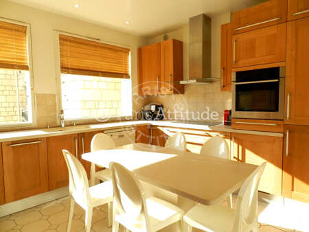 Cuisine Appartement meublé - 147m²  - 4 chambres - Jardin du Luxembourg - Paris