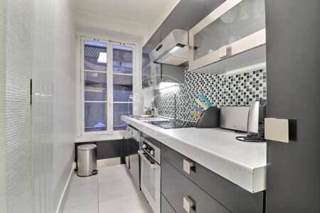 Cuisine Appartement meublé - 44m²  - 1 chambre - Wagram - Paris