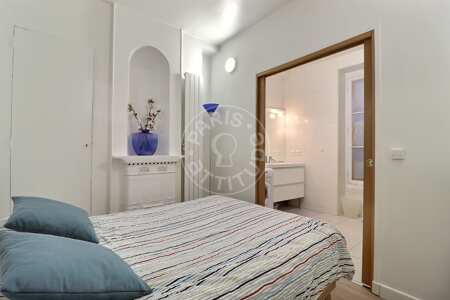 Chambre Appartement meublé - 44m²  - 1 chambre - Wagram - Paris