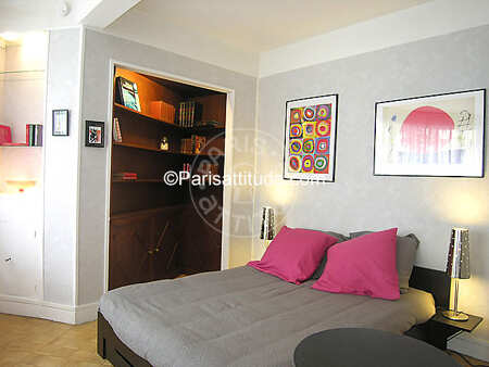 Quarto Studio mobilado - 34m² - Porte de Saint-Cloud - Paris