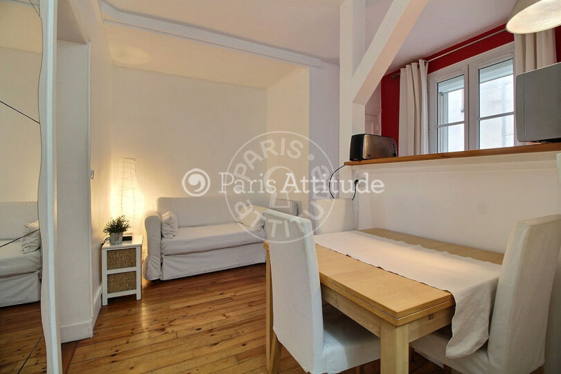 Furnished 1 bedroom - Paris 75018 - 7435