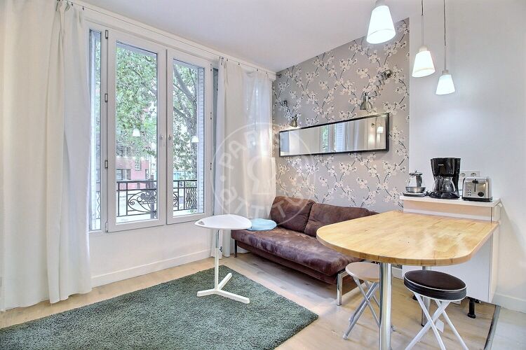 Salotto - Monolocale arredato - Parigi 75014 - 7455