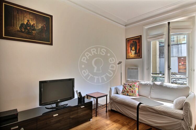 Salon - 1 chambre meublé - Paris 75005 - 7460