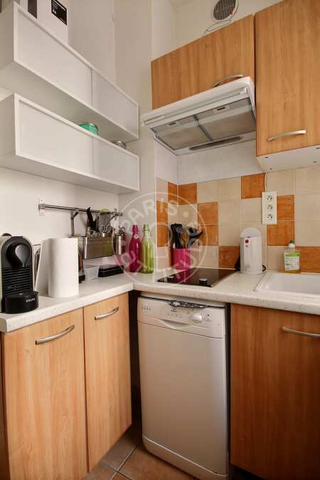 Cuisine Appartement meublé - 37m²  - 1 chambre - Latin / Saint-Michel - Paris