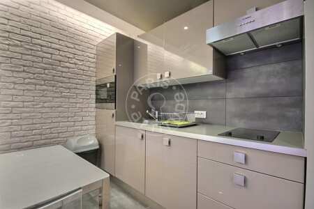 Cozinha Quitinete mobilado - 34m²  - Alésia - Paris