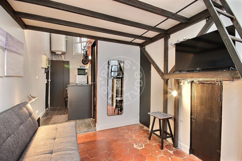 Furnished studio - Paris 75002 - 7473