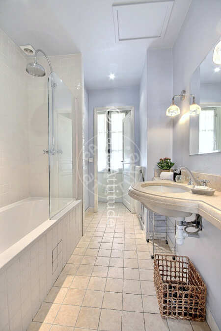Baño Piso amueblado - 60m²  - 2 dormitorios - Strasbourg Saint-Denis - París