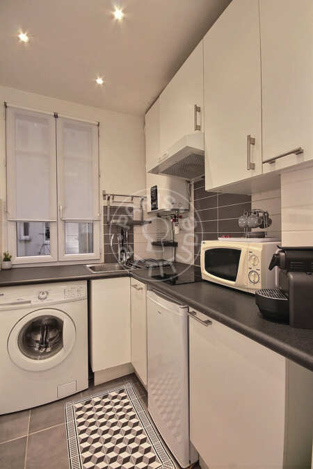 Cozinha Apartamento mobilado - 28m²  - 1 quarto - Bercy - Paris