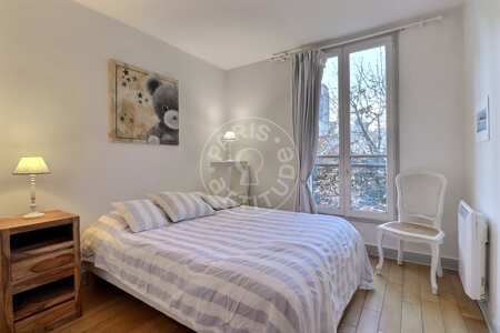 Schlafzimmer Möblierte wohnung - 38m²  - 1 Zimmer - Neuilly-sur-Seine