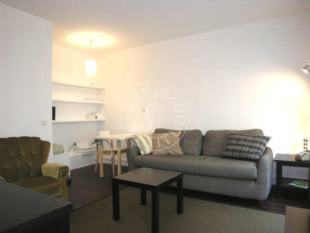 Salotto Appartamento arredato - 39m²  - 1 locale - Belleville - Parigi
