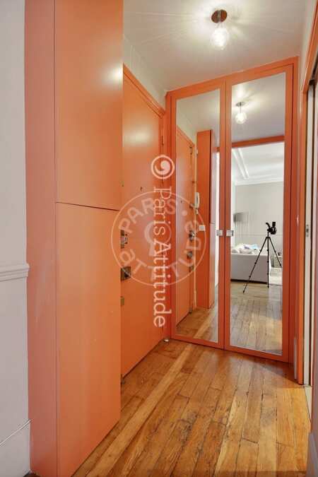 Entrance Furnished apartment - 40m²  - 1 bedroom - Trocadéro - Paris