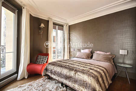 Bedroom Furnished apartment - 40m²  - 1 bedroom - Trocadéro - Paris