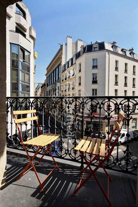 Balcony Furnished apartment - 40m²  - 1 bedroom - Trocadéro - Paris