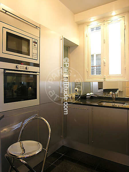 Cuisine Appartement meublé - 63m²  - 1 chambre - La Muette / Bois de Boulogne - Paris