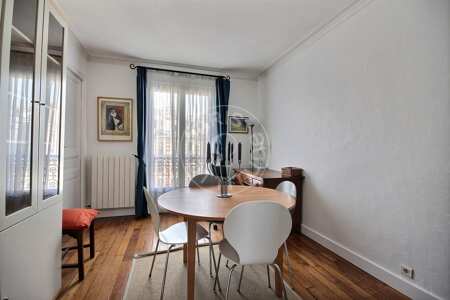 Salle à manger Appartement meublé - 46m²  - 1 chambre - Plaisance / Pernety - Paris
