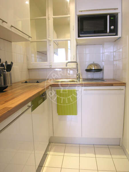 Küche Möblierte studio - 25m²  - Arc de Triomphe - Paris