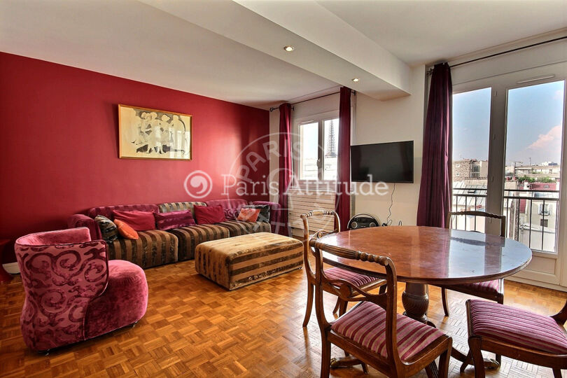 2 quartos mobiliado - Paris 75015 - 7658