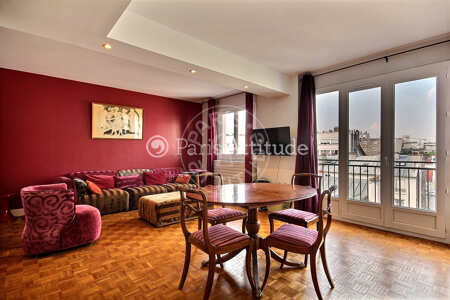 Sala Apartamento mobilado - 75m²  - 2 quartos - Motte-Piquet Grenelle - Paris