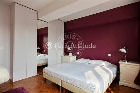 Quarto Apartamento mobilado - 75m²  - 2 quartos - Motte-Piquet Grenelle - Paris