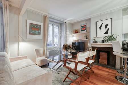 Sala Apartamento mobilado - 40m²  - 1 quarto - Madeleine - Paris