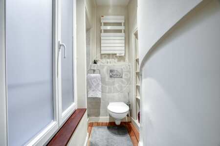 Casa de banho Apartamento mobilado - 40m²  - 1 quarto - Madeleine - Paris