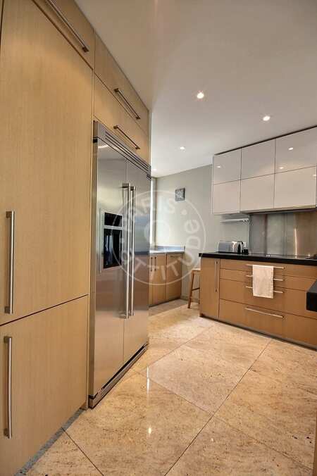 Cuisine Appartement meublé - 200m²  - 3 chambres - Parc Monceau - Paris