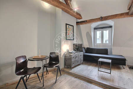 Wohnzimmer Möblierte studio - 30m²  - Saint-Germain - Paris
