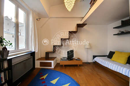 Sala Quitinete mobilado - 27m²  - Musée Picasso - Paris