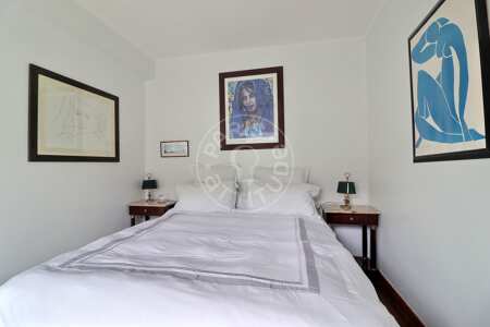 Camera da letto Appartamento arredato - 64m²  - 1 locale - Place des Vosges - Parigi