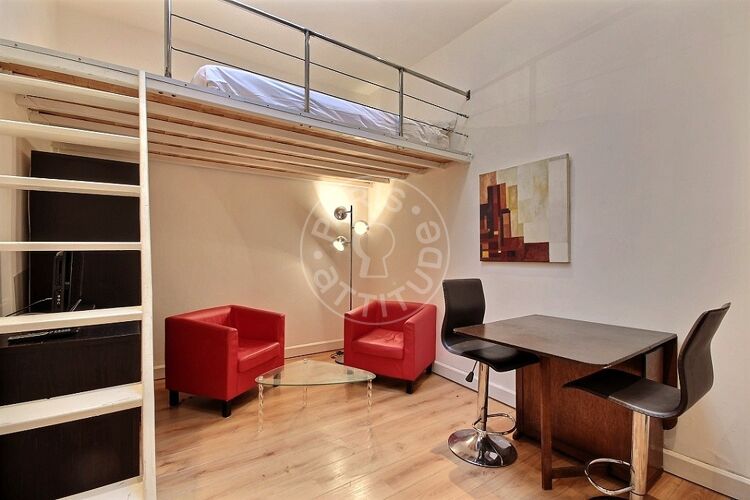 Salon - Studio meublé - Paris 75016 - 7785
