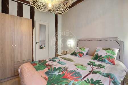 Camera da letto Appartamento arredato - 46m²  - 1 locale - Arts et Métiers - Parigi