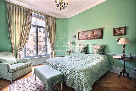 Chambre Appartement meublé - 220m²  - 3 chambres - Rue de la Pompe - Paris