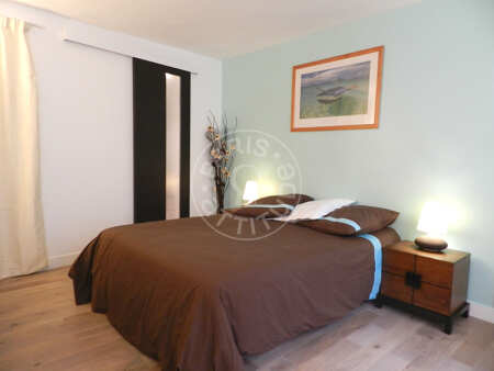 Camera da letto Appartamento arredato - 38m²  - 1 locale - Saint-Germain - Parigi