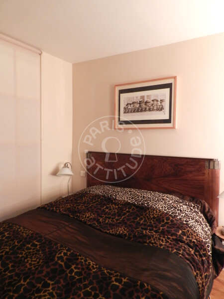 Bedroom Furnished loft - 64m²  - 1 bedroom - Montorgueil - Paris