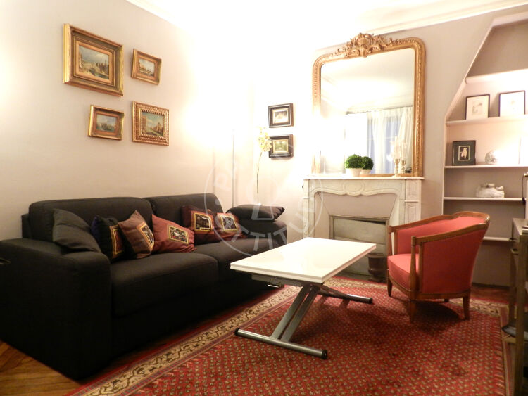 Salotto - 2 locali arredato - Parigi 75006 - 7885